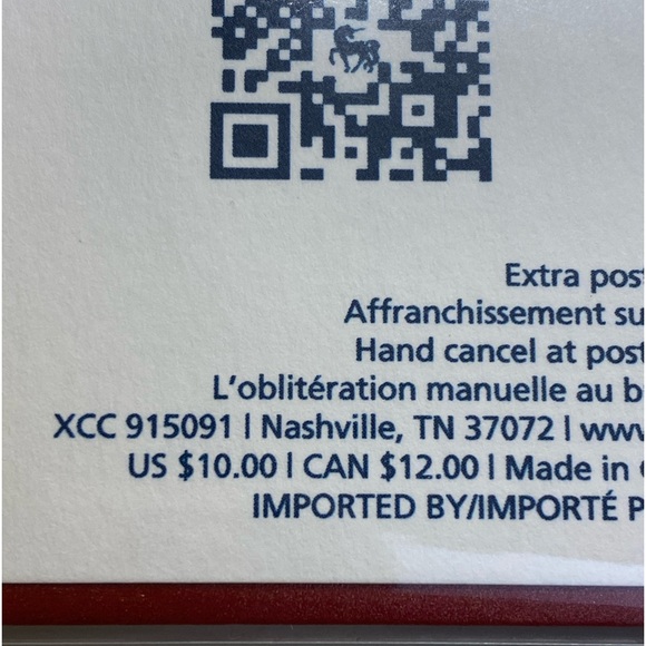 PAPYRUS 2 PACK CHRISTMAS CARDS “MOM & DAD” NEW IN PACKAGING - Picture 4 of 11